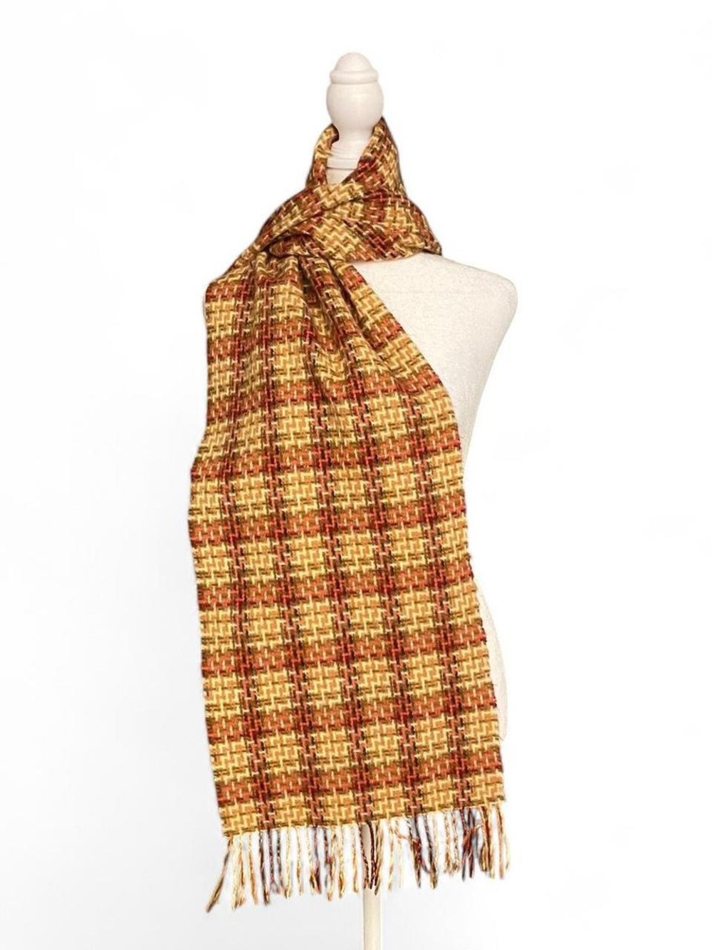 Kennedy Scotland Vintage Cashmere Multicolored Scarf